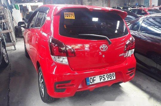 Red Toyota Wigo 2019 Automatic Gasoline for sale in Quezon City-5