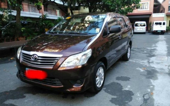 Selling 2nd Hand Toyota Innova 2013 Manual Diesel at 80000 km in Manila