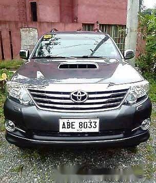 Selling Grey Toyota Fortuner 2016 Automatic Diesel at 15000 km