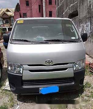 Selling Silver Toyota Hiace 2016 Manual Diesel at 12000 km