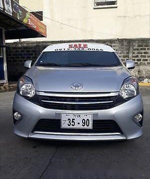 Selling Silver Toyota Wigo 2017 Automatic Gasoline at 13819 km-1