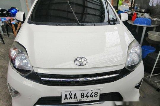 White Toyota Wigo 2014 Manual Gasoline for sale-3