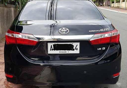 Black Toyota Corolla Altis 2015 Automatic Gasoline for sale in Manila-2