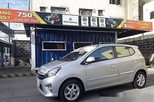 Selling Silver Toyota Wigo 2017 Automatic Gasoline at 13819 km-2