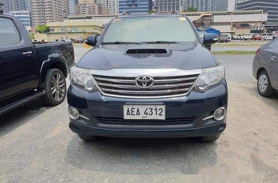 Black Toyota Fortuner 2015 for sale Automatic-1