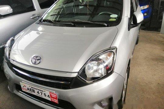 Selling Silver Toyota Wigo 2016 Automatic Gasoline -6