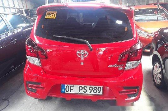 Red Toyota Wigo 2019 Automatic Gasoline for sale in Quezon City-5