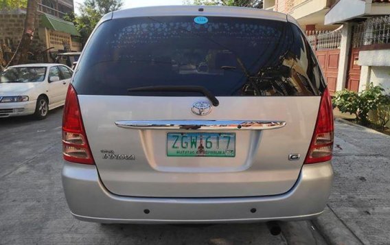 Selling Silver Toyota Innova 2007 Automatic Gasoline at 120000 km in Manila-4