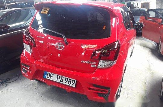 Red Toyota Wigo 2019 Automatic Gasoline for sale in Quezon City-6