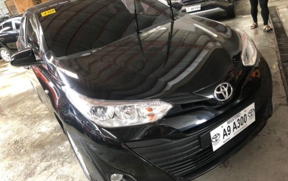 Black Toyota Vios 2019 Automatic Gasoline for sale in Quezon City