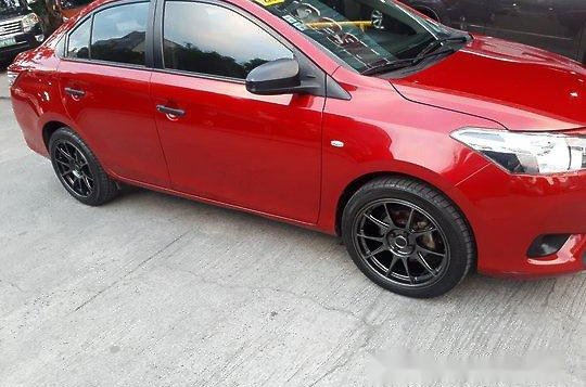 Selling Red Toyota Vios 2014 at 46377 km-1