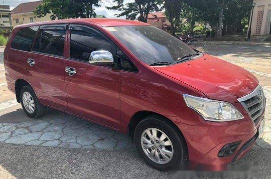 Red Toyota Innova 2014 Automatic Diesel for sale in Talisay-1