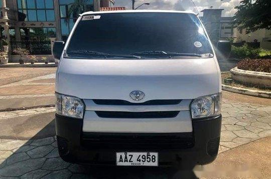 White Toyota Hiace 2014 for sale in Talisay