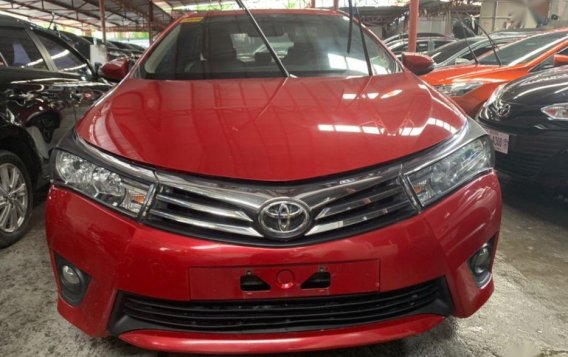 Red Toyota Altis 2017 for sale in Quezon City