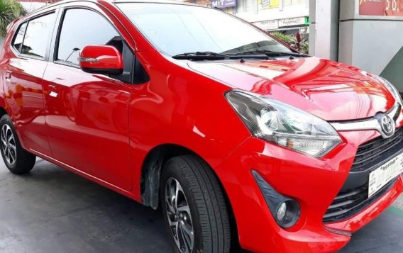 Red Toyota Wigo 2018 for sale in Quezon City-2