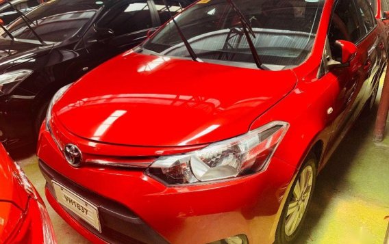 Sell Red 2016 Toyota Vios in Quezon City