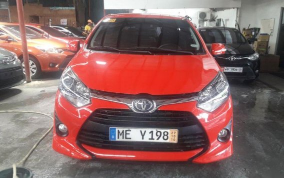 Red Toyota Wigo 2019 for sale in Marikina