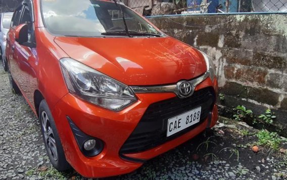 Sell 2nd Hand 2017 Toyota Wigo at 10000 km in Quezon City