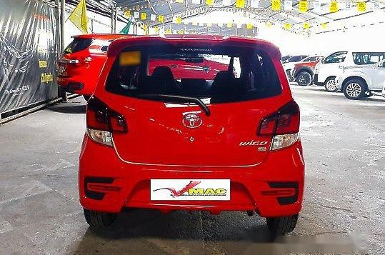 Sell Red 2018 Toyota Wigo Automatic Gasoline at 18000 km -4