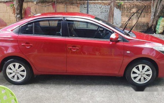 Red Toyota Vios 2014 Manual Gasoline for sale -1