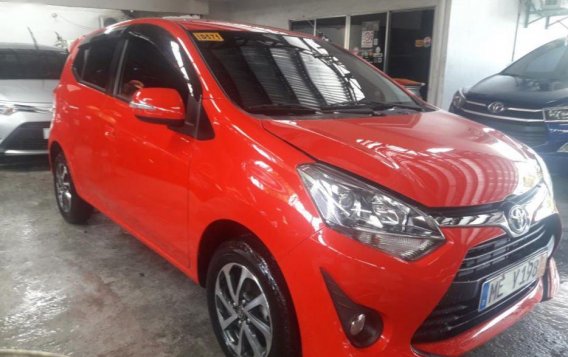 Red Toyota Wigo 2019 for sale in Marikina-1