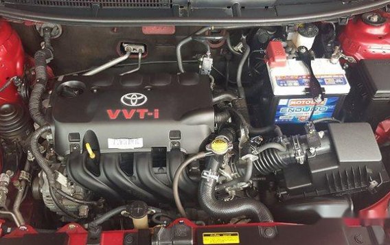 Red Toyota Vios 2014 Manual Gasoline for sale -10