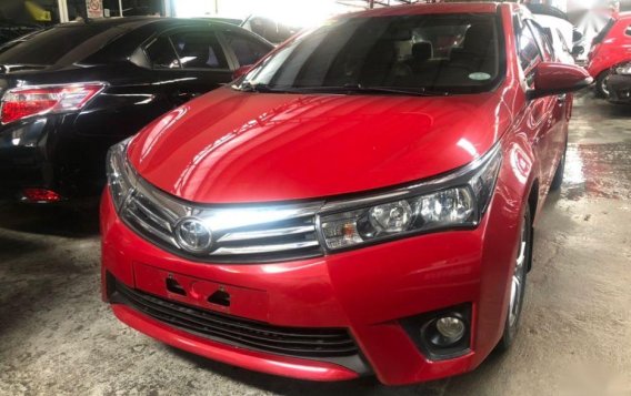 Selling Red Toyota Altis 2017 in Quezon City-1