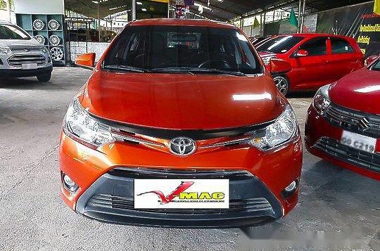 Selling Orange Toyota Vios 2016 at 28000 km 