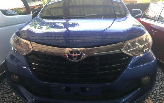 Blue Toyota Avanza 2018 for sale in Manual