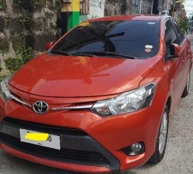 Orange Toyota Vios 2016 for sale in Indang 