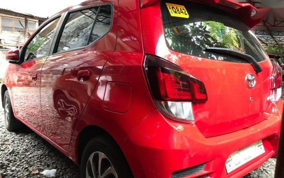 Sell Red 2018 Toyota Wigo Hatchback in Quezon City-3
