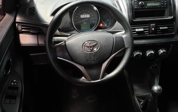 Sell Red 2017 Toyota Vios Manual Gasoline at 10000 km in Quezon City-4