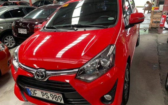 Sell Red 2019 Toyota Wigo Automatic Gasoline in Quezon City-1