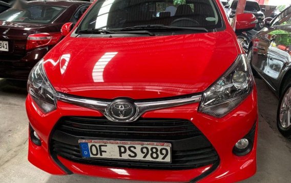 Sell Red 2019 Toyota Wigo Automatic Gasoline in Quezon City