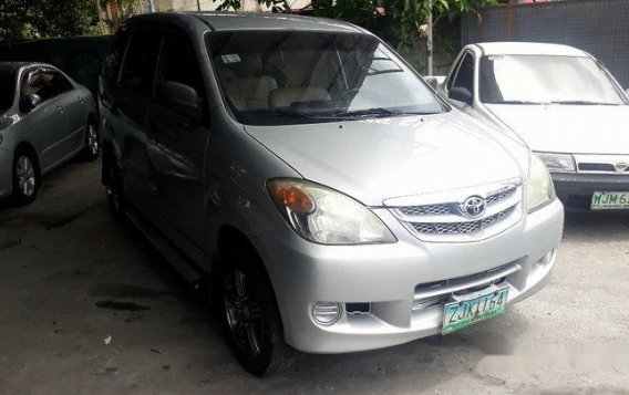 Selling Silver Toyota Avanza 2007 Manual Gasoline in Quezon City