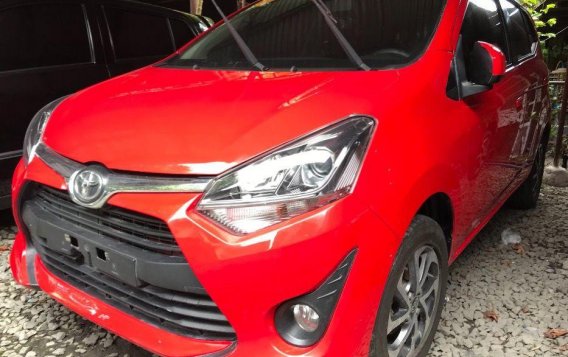 Sell Red 2018 Toyota Wigo Hatchback in Quezon City-1