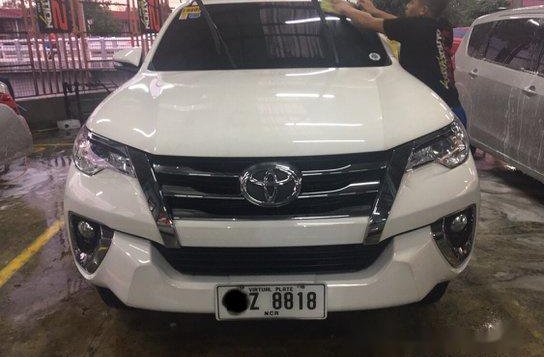 White Toyota Fortuner 2016 Automatic Diesel for sale