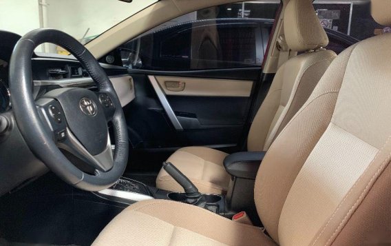 Red Toyota Altis 2016 for sale in Quezon City