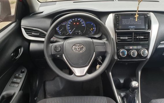 Sell Red 2018 Toyota Vios at 10000 km in Quezon City