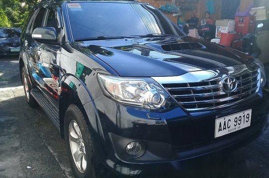 Black Toyota Fortuner 2014 for sale in Parañaque