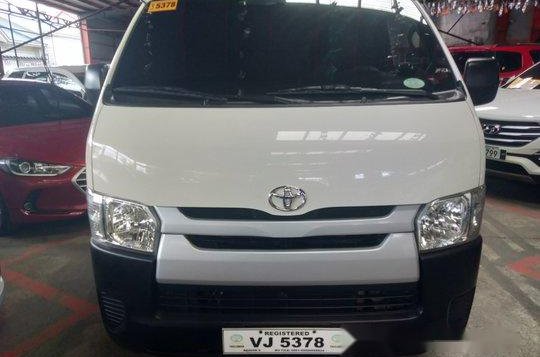 White Toyota Hiace 2017 for sale in Quezon City-1