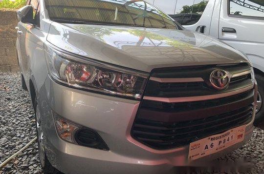 Silver Toyota Innova 2018 Manual Diesel for sale in Quezon City