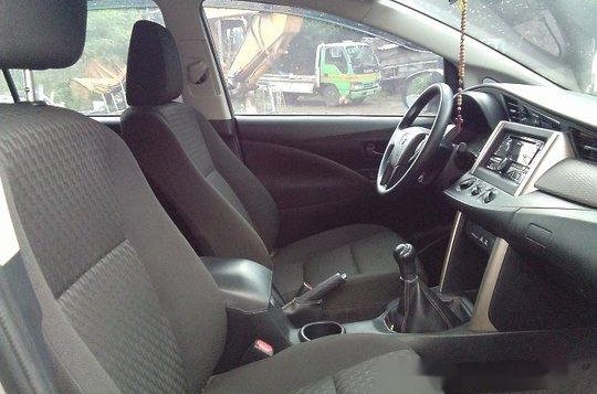 Silver Toyota Innova 2017 Manual Gasoline for sale in Davao City-3