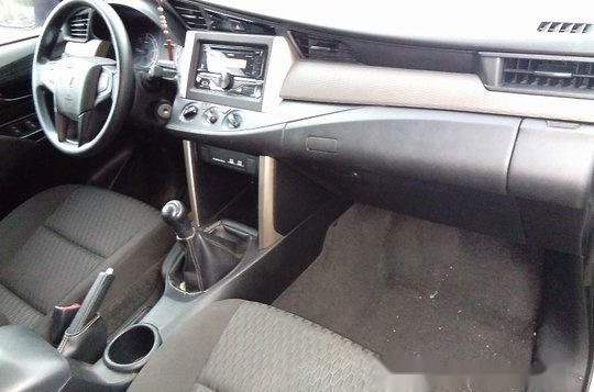 Silver Toyota Innova 2017 Manual Gasoline for sale in Davao City-6