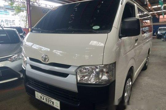 White Toyota Hiace 2017 for sale in Quezon City-2