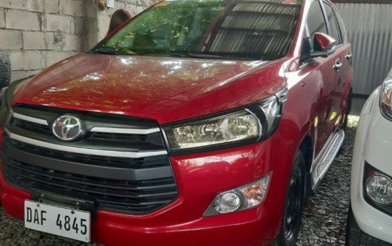 Red Toyota Innova 2017 for sale in Quezon City