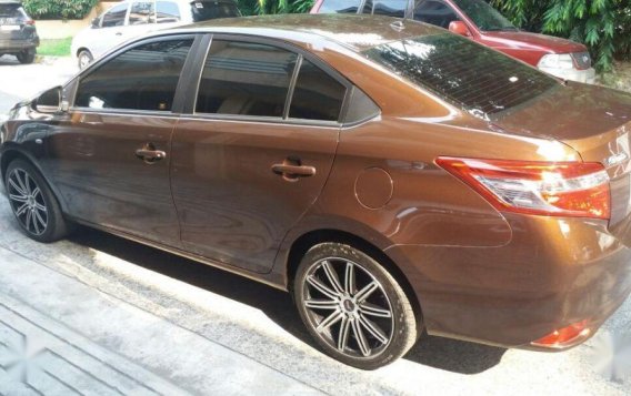 Selling Brown Toyota Vios 2014 in Quezon City-5