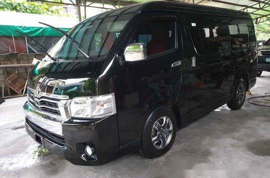Black Toyota Hiace 2018 at 20000 km for sale-2