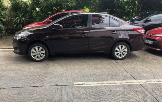 Sell Black 2017 Toyota Vios at Manual Gasoline at 10000 km in Quezon City