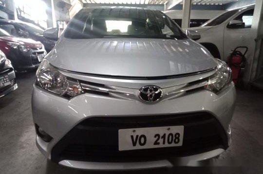 Silver Toyota Vios 2017 Automatic Gasoline for sale in Pasig